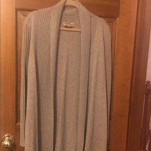 Vintage Marisa Christina Cashmere Cardigan/Duster in Tan/Light Brown NWOT